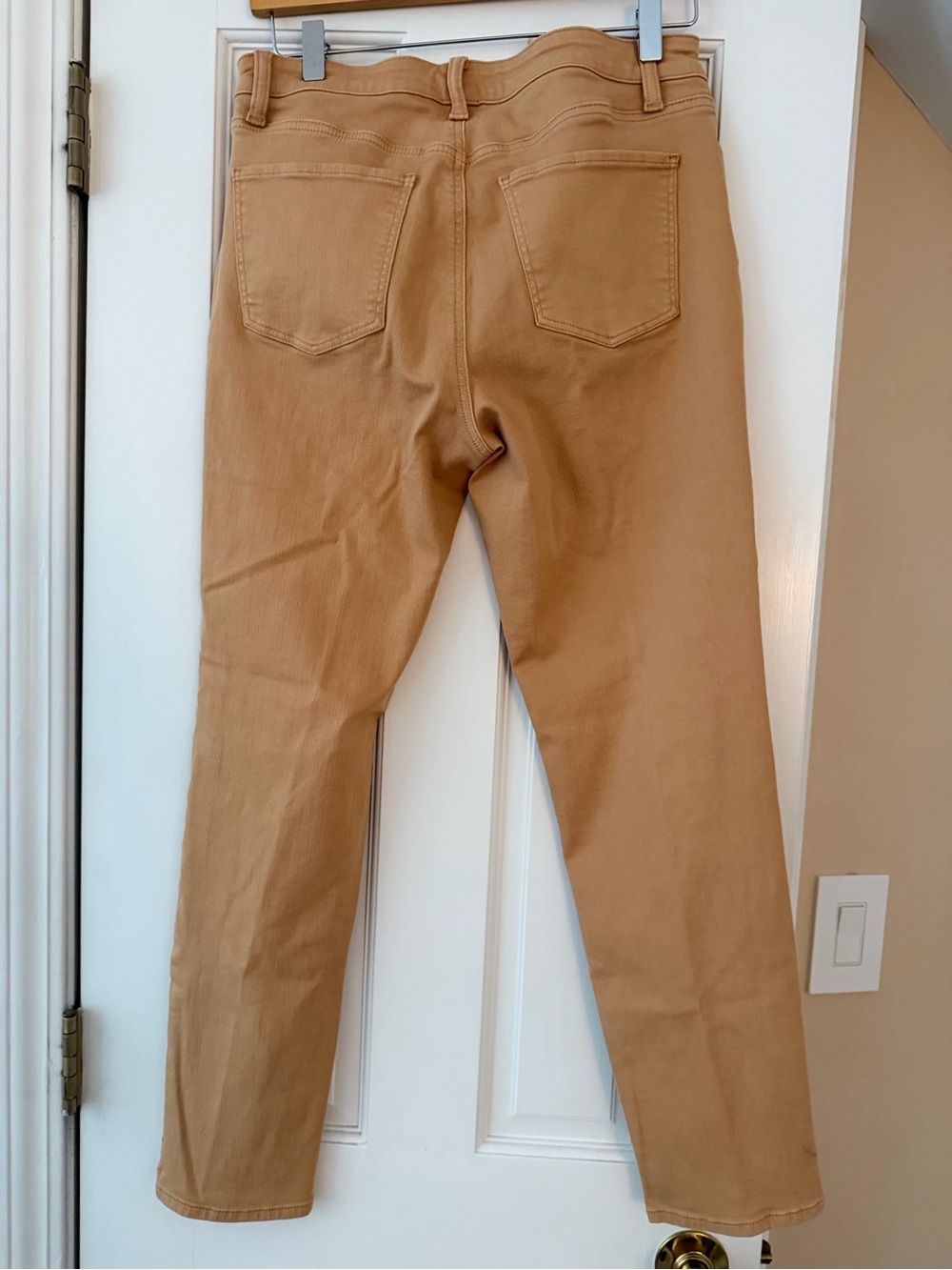 Talbots Slim Ankle Jeans in Camel Denim - Picture 4 of 6